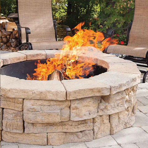 Belvedere Firepit | Central Supply - Mason Materials